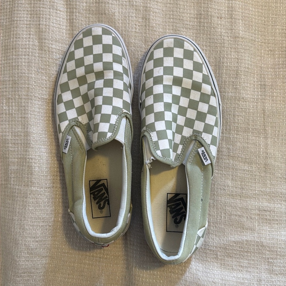 Checkered Vans